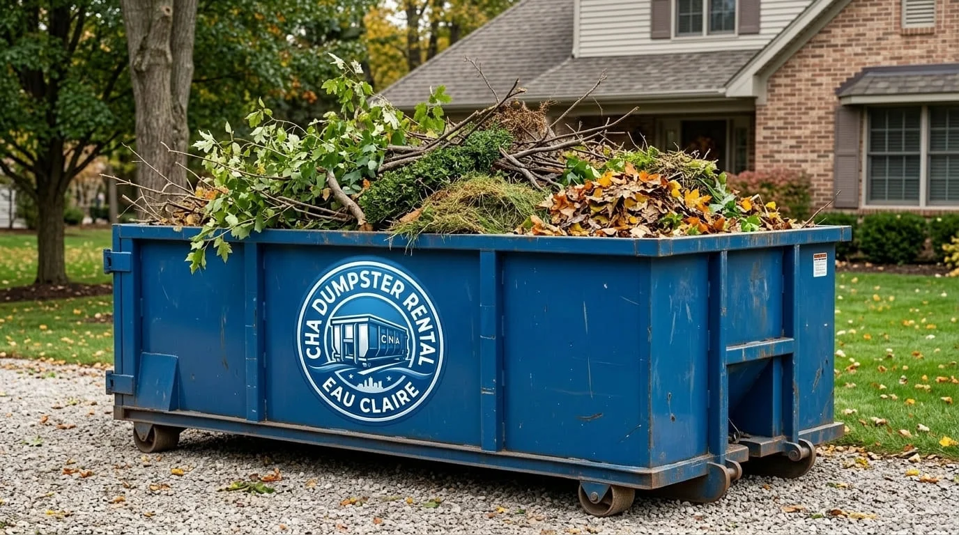 Yard Waste Dumpster Rental Eau Claire-img